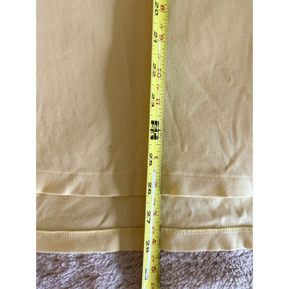 Polo Ralph Lauren Yellow Polo Shirt Mens Large Cotton Mesh Pony Logo Classic Fit - Picture 7 of 11